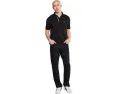 Поло из хлопкового пике Armani Exchange с воротником и застежкой