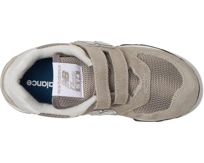Детские кроссовки New Balance 574 с замшевым верхом и амортизацией EVA