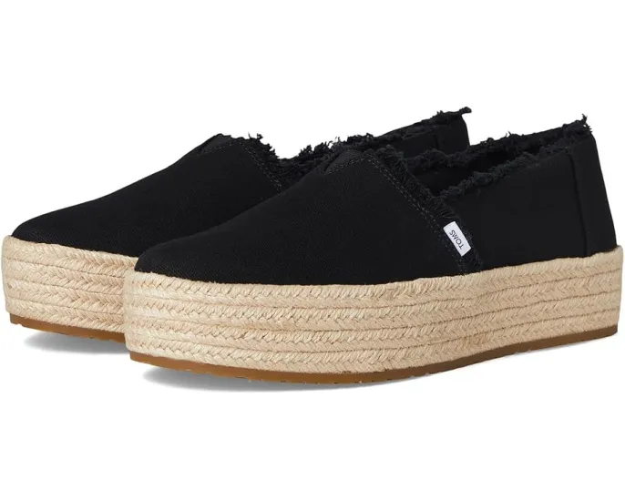 TOMS Valencia на платформе с удобной стелькой OrthoLite для повседневной носки