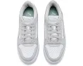 Кроссовки Puma Rebound Slam Lo Shoes с кожаным верхом в сером и белом цветах