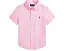 Детская рубашка Polo Ralph Lauren Kids из льна с короткими рукавами