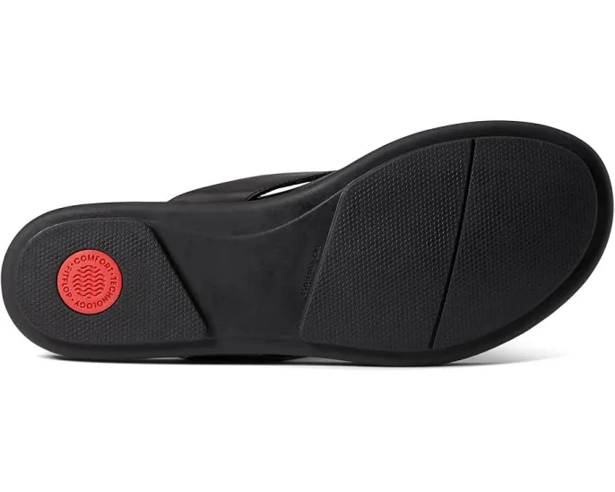 Вьетнамки FitFlop Gracie из кожи с анатомической стелькой