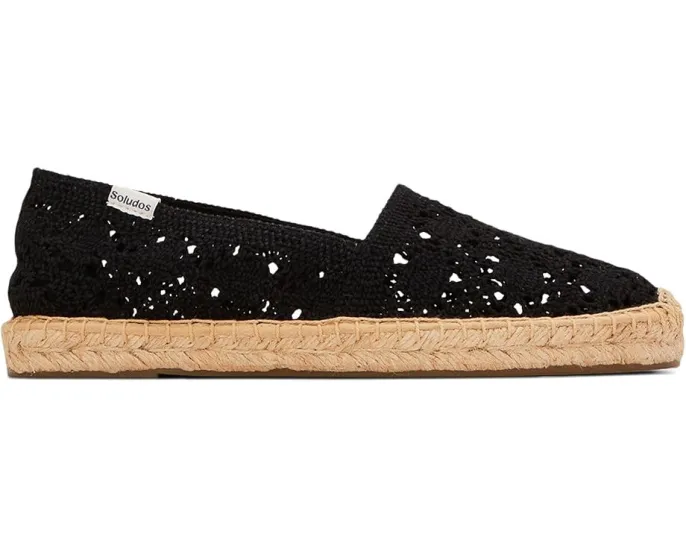 Эспадрильи Soludos Original Espadrille из 100% хлопка с подошвой из джута