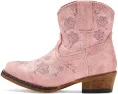 Детские сапоги Roper Kids Blossom с вышивкой цветов и дышащей подкладкой