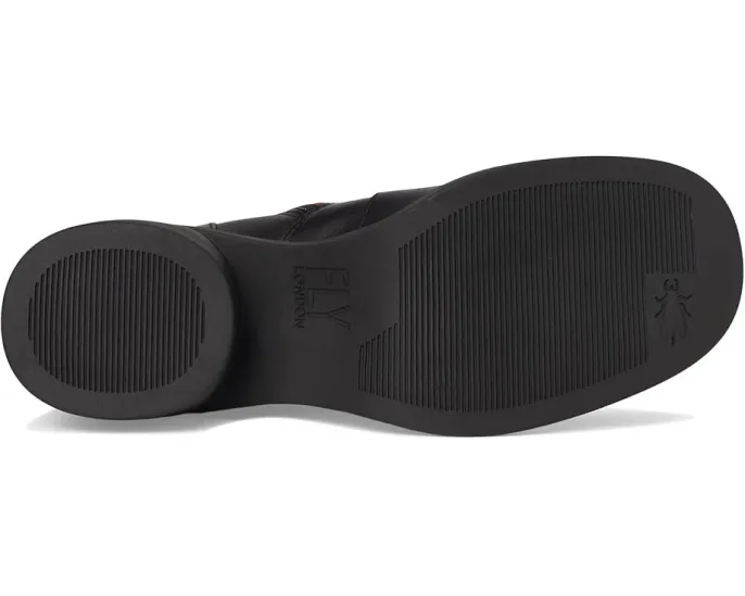 Ботинки Hewi304fly на расклешенном каблуке из мягкой кожи FLY LONDON