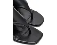 Сандалии Stuart Weitzman Baby Babette Thong на каблуке черные