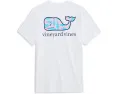 Футболка Vineyard Vines с коротким рукавом и принтом волнистой рыбы и кита
