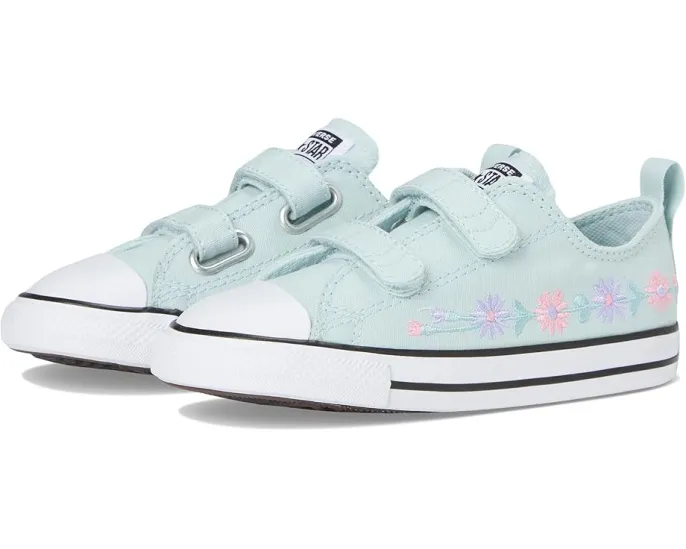 Кроссовки Converse Chuck Taylor All Star Florals Easy-On для малышей с цветочной вышивкой