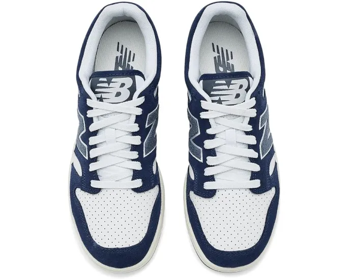 Кроссовки New Balance BB480L v1 с кожаным верхом и резиновой подошвой
