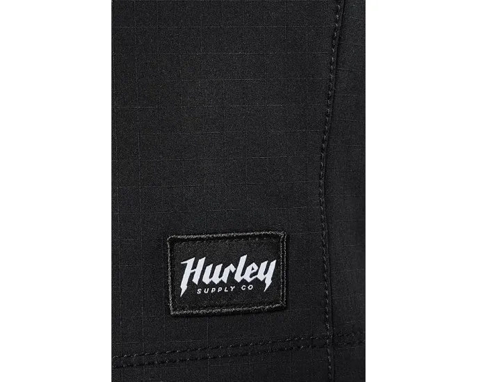Плавки Hurley Built Hybrid 20 с карманом на молнии и сеткой для дренажа