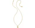 Короткое колье Kendra Scott Crystal Letter с подвеской-буквой