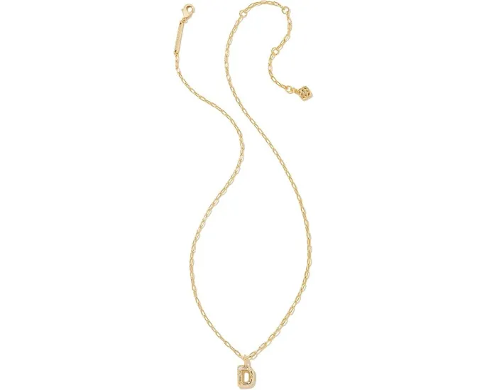 Короткое колье Kendra Scott Crystal Letter с подвеской-буквой