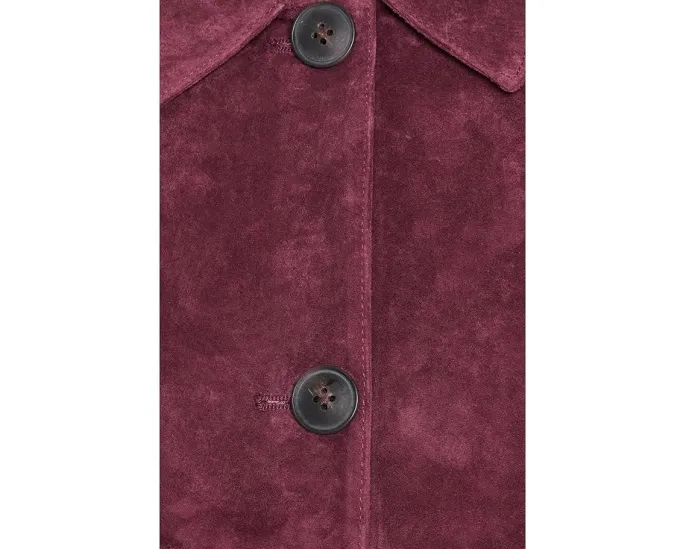 Куртка Blank NYC из натуральной замши Wine O'clock