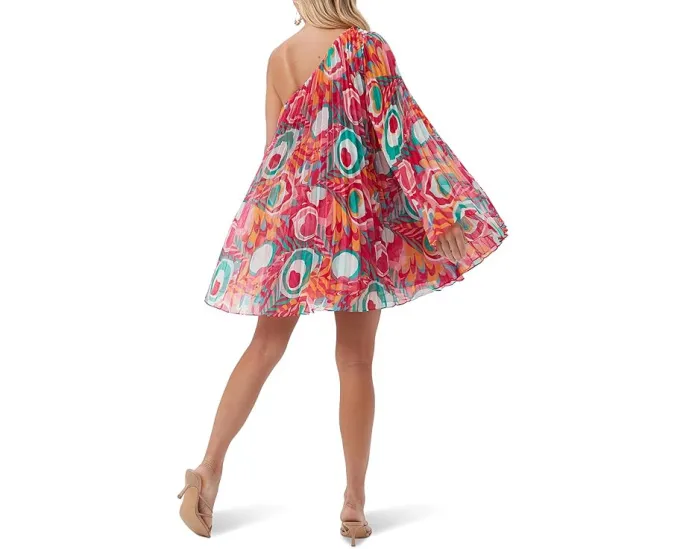 Платье Narbonne с одним плечом и плиссировкой от Trina Turk