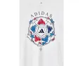 Футболка adidas Kids Usa Soccer с рисунком футбольного мяча из хлопкового джерси