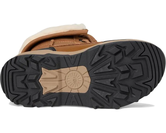 Детские зимние ботинки UGG Kids Adirondack Boot XXV с водонепроницаемой кожей и отворотом