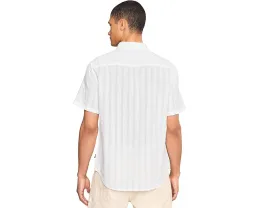 Рубашка Carson с коротким рукавом John Varvatos White