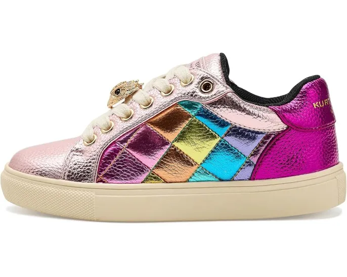 Детские кеды Kurt Geiger London Mini Lane Stained Glass с витражным принтом