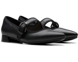 Туфли Clarks Natalyn May с острым носком на квадратном каблуке и пряжкой