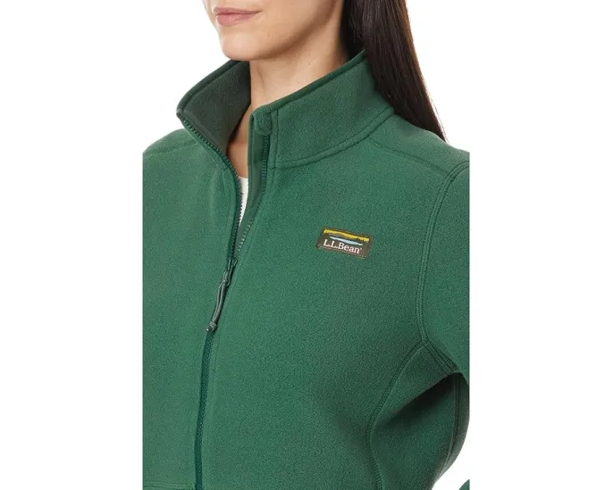 Флисовая куртка L.L.Bean Mountain Classic с застежкой-молнией