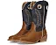 Ковбойские сапоги Roper Kids Walker с квадратным носком и перьевым швом