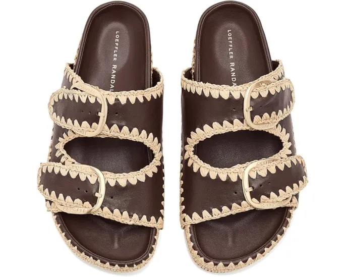 Босоножки Loeffler Randall Nico с широкими ремешками