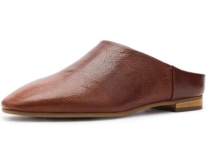 Мюли Napa Valley с гладким кожаным верхом и клиновидным каблуком