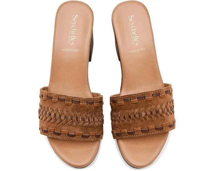 Сандалии Seychelles Bohemian Spirit с ремешком из коричневой кожи