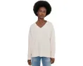 Свитшот Eileen Fisher Garment Dyed Terry V-Neck с v-образным вырезом
