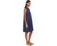 Легкое джинсовое платье с воротником мандарин Eileen Fisher