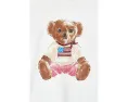 Футболка Polo Bear из хлопкового джерси Polo Ralph Lauren для младенцев