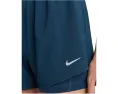 Шорты Nike Dri-FIT с высокой талией 3 дюйма (7.62 см) 2-в-1 и скрытыми карманами