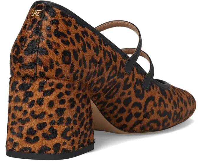 Босоножки Sam Edelman Sarah 2 с леопардовым принтом и квадратным носком