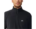 Mountain Hardwear Толстовка Microchill 1/4 Zip с воротником стойкой