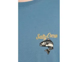Футболка Striped с длинным рукавом Salty Crew серого цвета