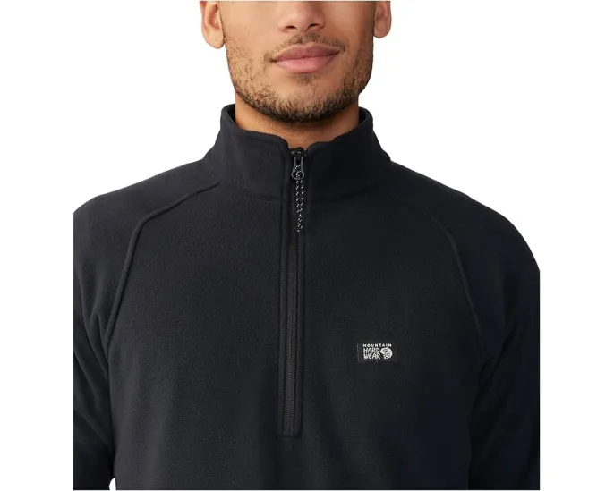 Mountain Hardwear Толстовка Microchill 1/4 Zip с воротником стойкой
