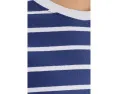 Футболка Baby Tee от Madewell с круглым вырезом в полоску