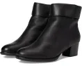 Ботильоны Spring Step Talpa из кожи со сложенным верхом и квадратным каблуком