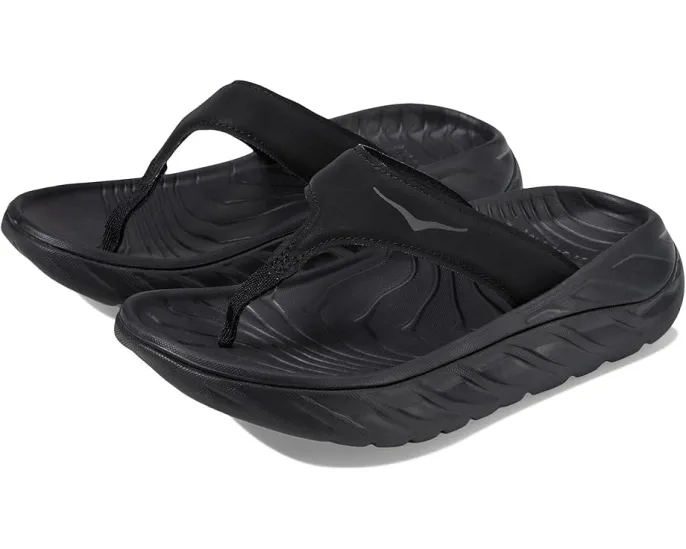 Hoka Ora Recovery Flip с увеличенной межподошвой и геометрией Meta-Rocker