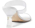 Stuart Weitzman Прозрачные босоножки Kristal Clear Sandal на каблуке
