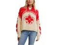 Свитер Free People Mythical с воротником и молнией на четверть