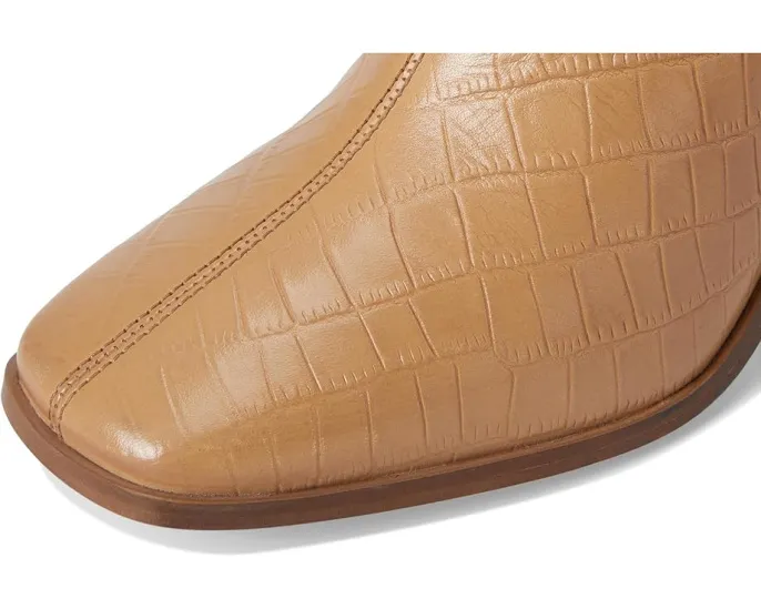 Ботильоны Journee Collection Tamori Wide Calf с квадратным носком и широким голенищем