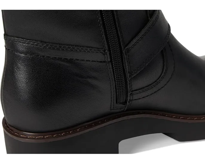 Кожаные мото-ботинки Lucky Brand Migyn с двойной пряжкой