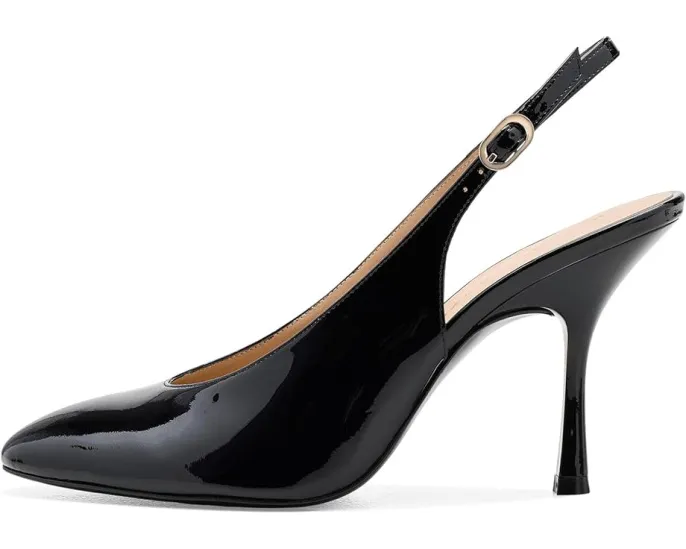 Туфли Stuart Weitzman Madison Slingback 85 на шпильке с острым носком и ремешком