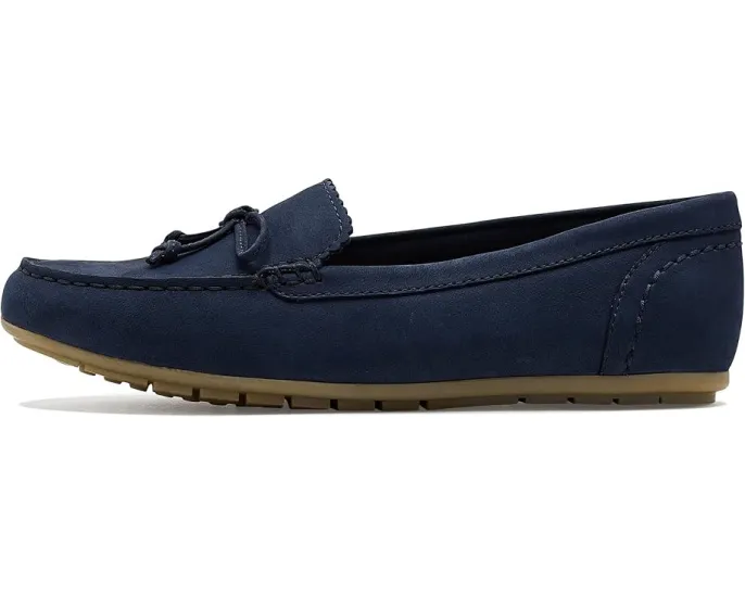 Мокасины Elliotte Sail от Clarks из нубука с удобной стелькой Ultimate Comfort