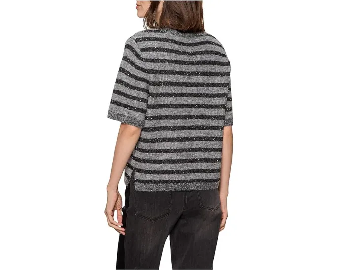 Свитер-футболка Sanctuary с коротким рукавом и пайетками