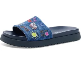 Детские сандалии Steve Madden Fifii с вышитыми аппликациями и удобной стелькой