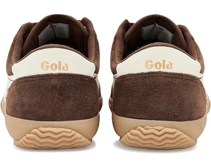Кроссовки Badminton Suede от Gola с верхом из замши и винтажной подошвой