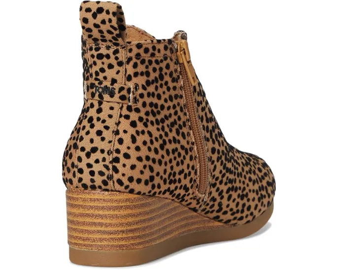 Детские сапожки TOMS Kids Clare на клиновидном каблуке с молнией
