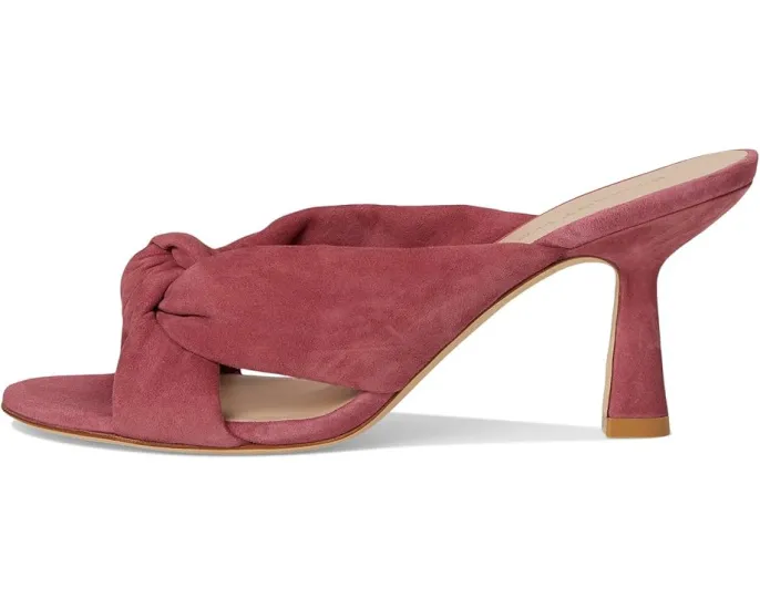 Босоножки Soplaya Slide 75 Stuart Weitzman на шпильке с узлом